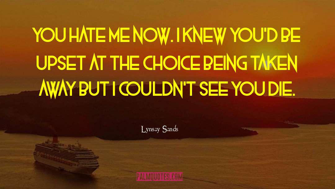 You Hate Me quotes by Lynsay Sands