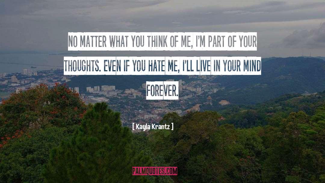 You Hate Me quotes by Kayla Krantz