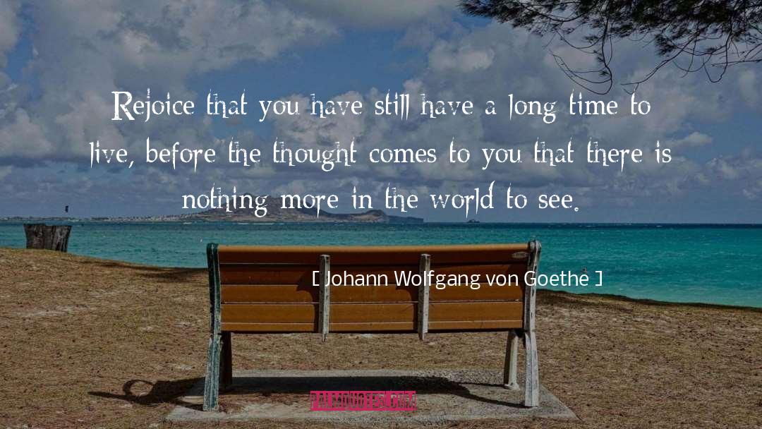 You Have Nothing To Fear quotes by Johann Wolfgang Von Goethe