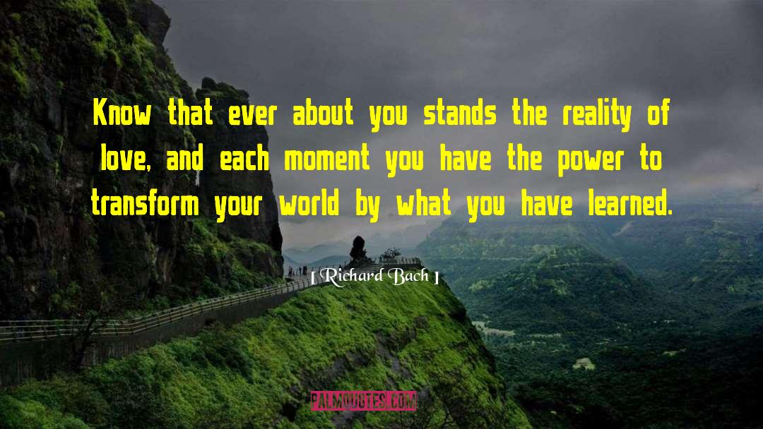 You Have The Power quotes by Richard Bach