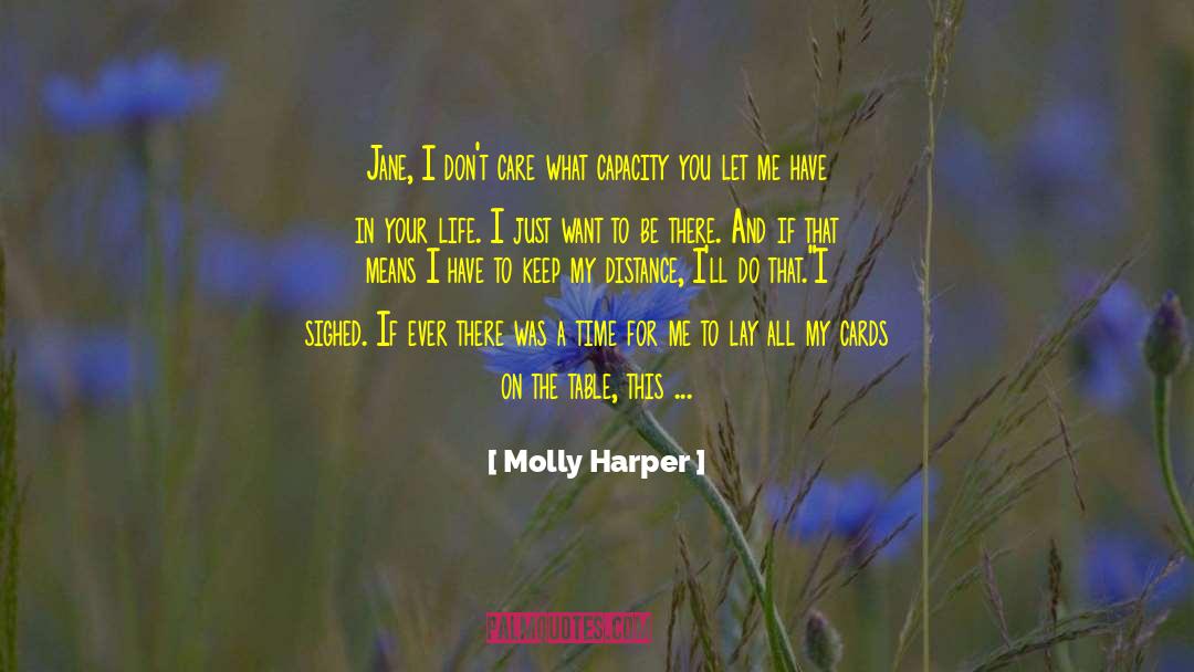 You Just Let Me Go quotes by Molly Harper