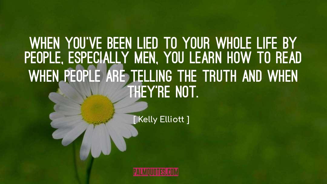 You Lied To Me quotes by Kelly Elliott