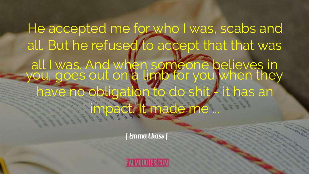 You Made Me Laugh quotes by Emma Chase