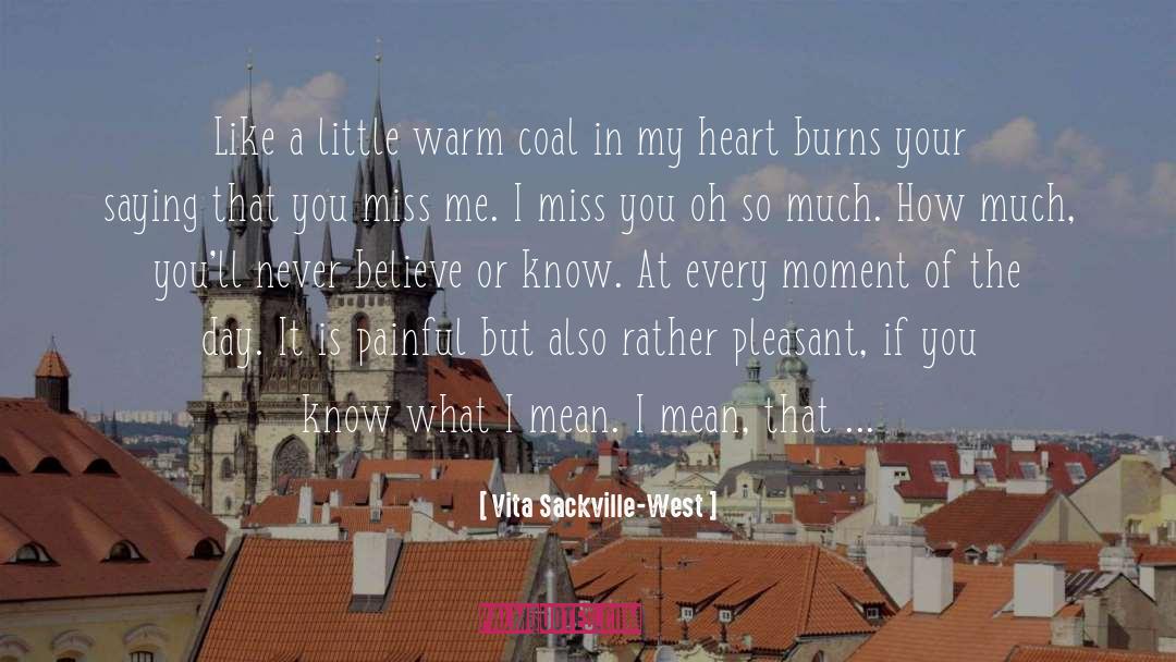 You Miss Me quotes by Vita Sackville-West