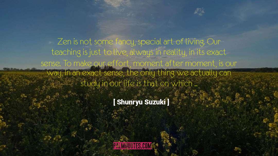 You Only Live Once quotes by Shunryu Suzuki
