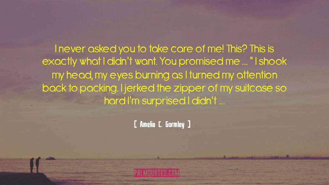You Promised Me quotes by Amelia C. Gormley
