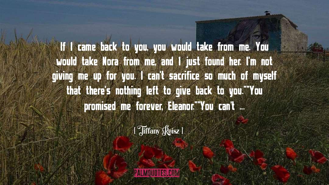 You Promised Me quotes by Tiffany Reisz