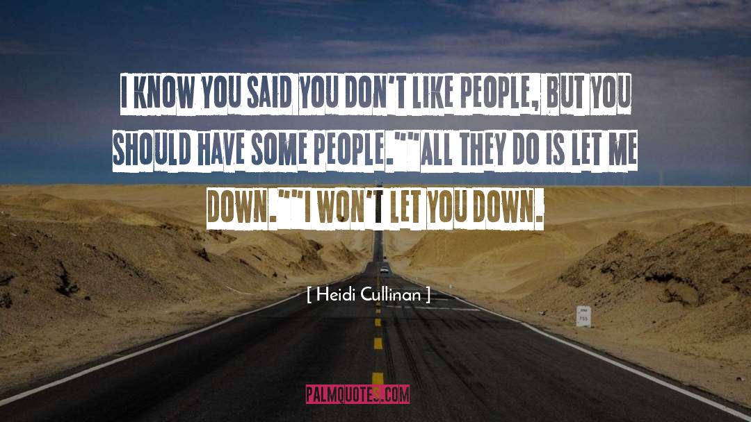 You Said quotes by Heidi Cullinan