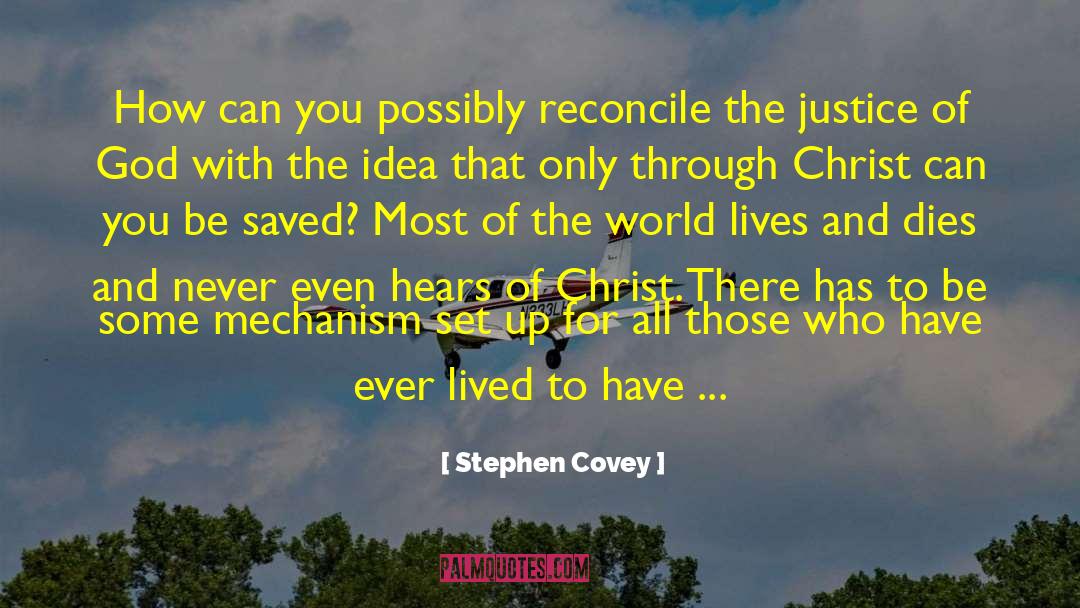 You Saved Me quotes by Stephen Covey
