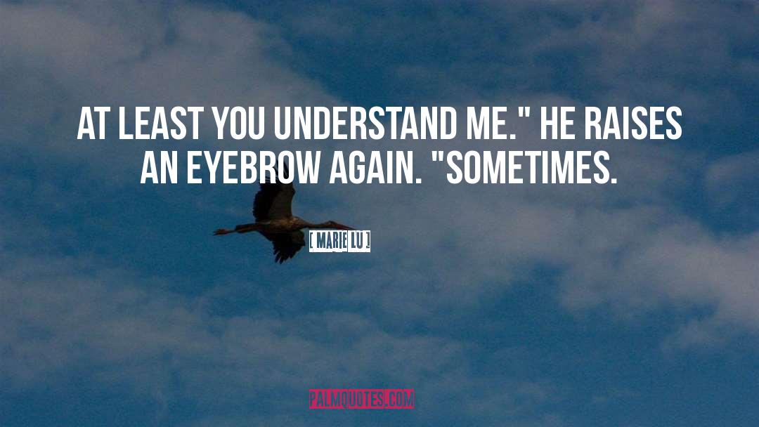 You Understand Me quotes by Marie Lu