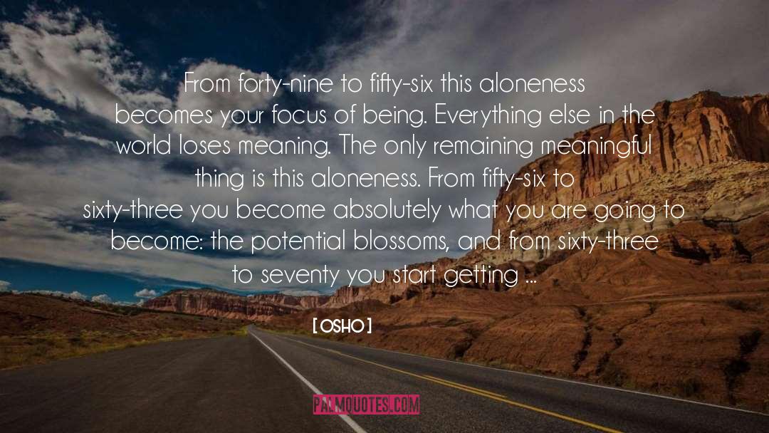 You Were Mine quotes by Osho