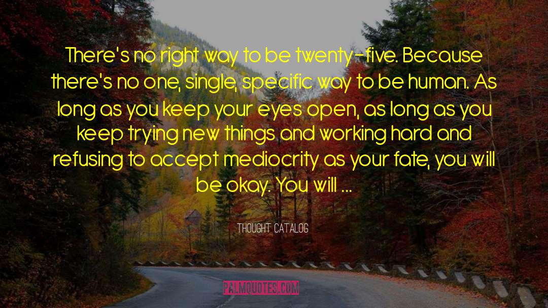 You Will Be Okay quotes by Thought Catalog