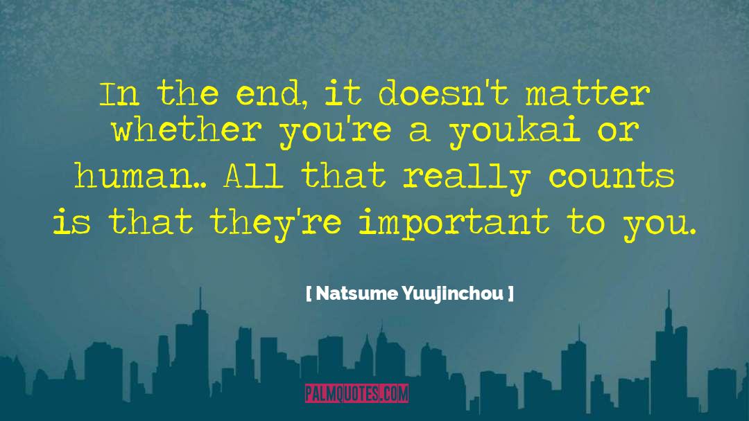 Youkai quotes by Natsume Yuujinchou
