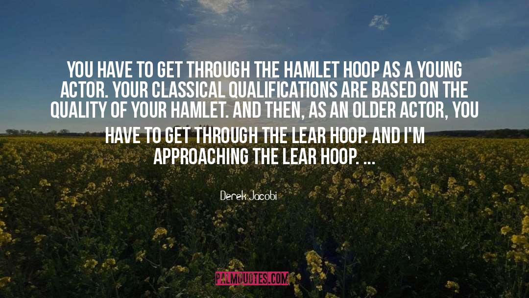 Young Actors quotes by Derek Jacobi