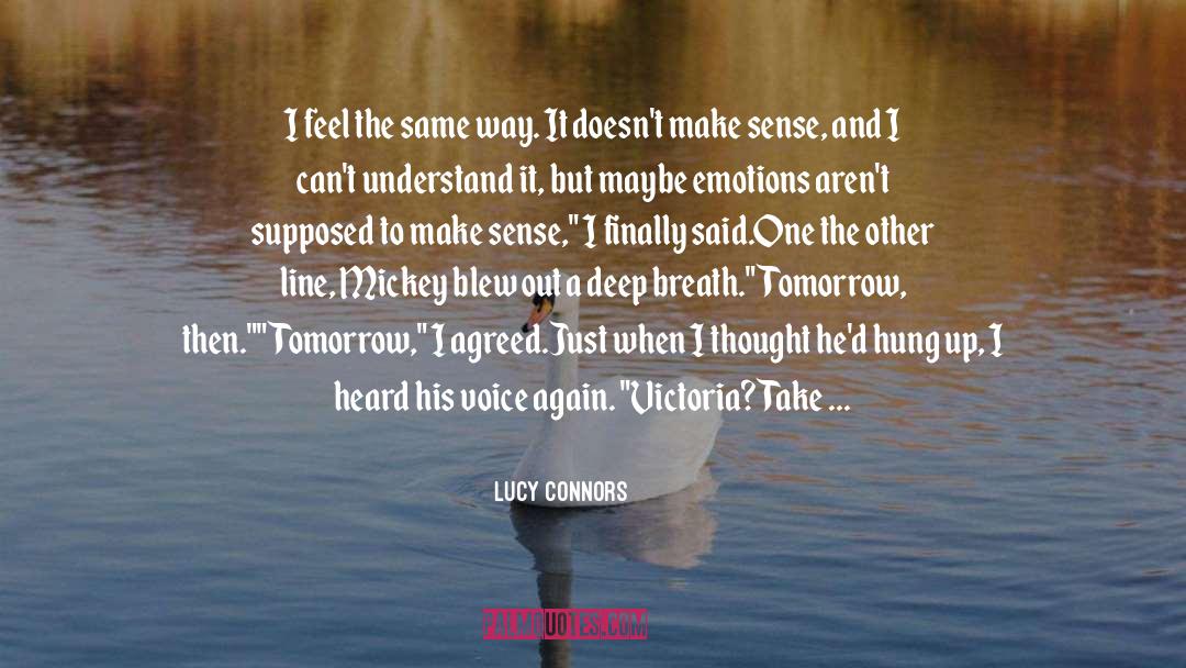 Young Adult Contemporary quotes by Lucy Connors