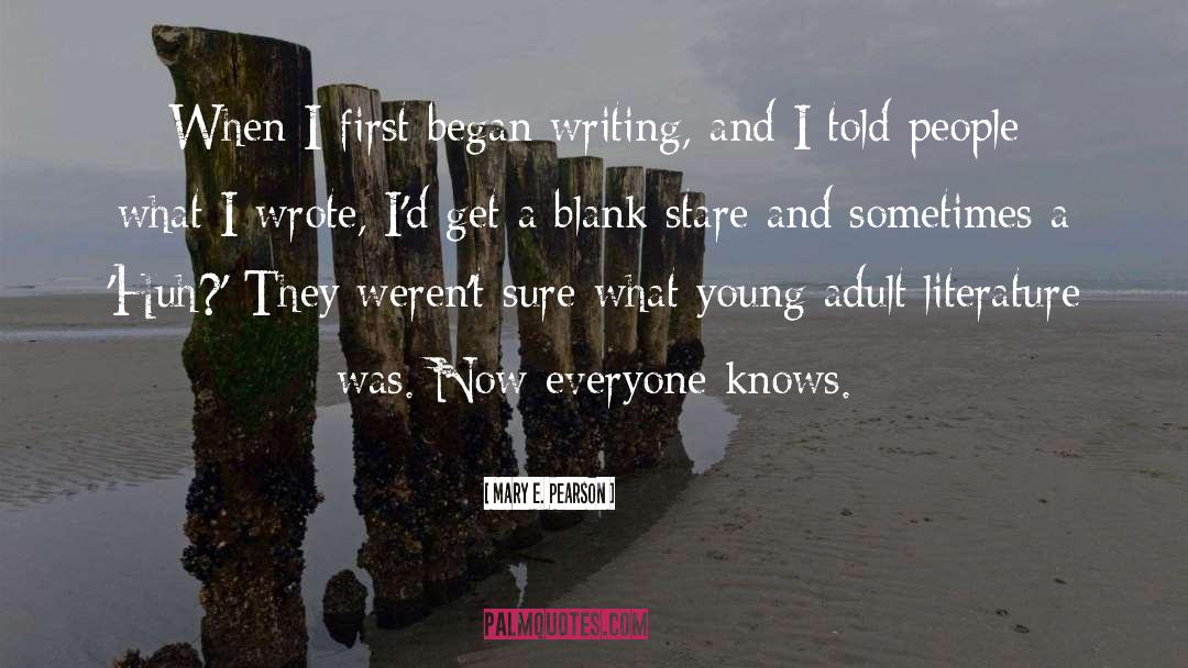 Young Adult Literature quotes by Mary E. Pearson