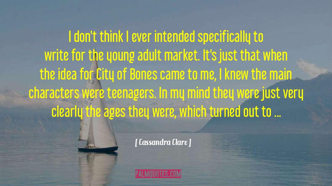 Young Adult Novel quotes by Cassandra Clare