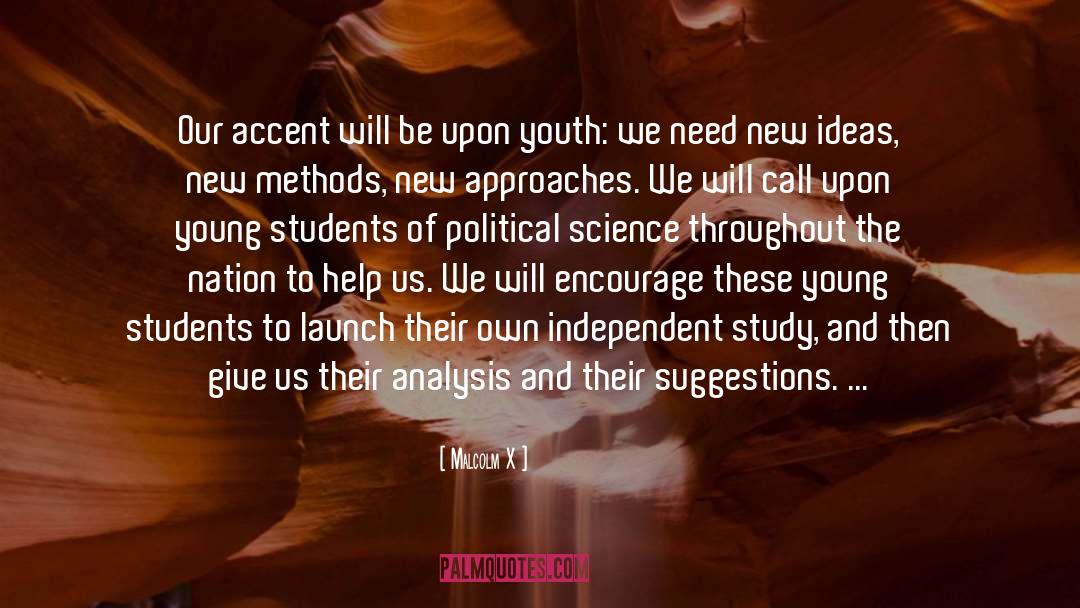Young Adult Science Fiction quotes by Malcolm X