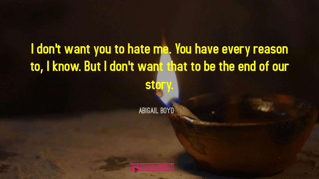 Young Adult Series quotes by Abigail Boyd