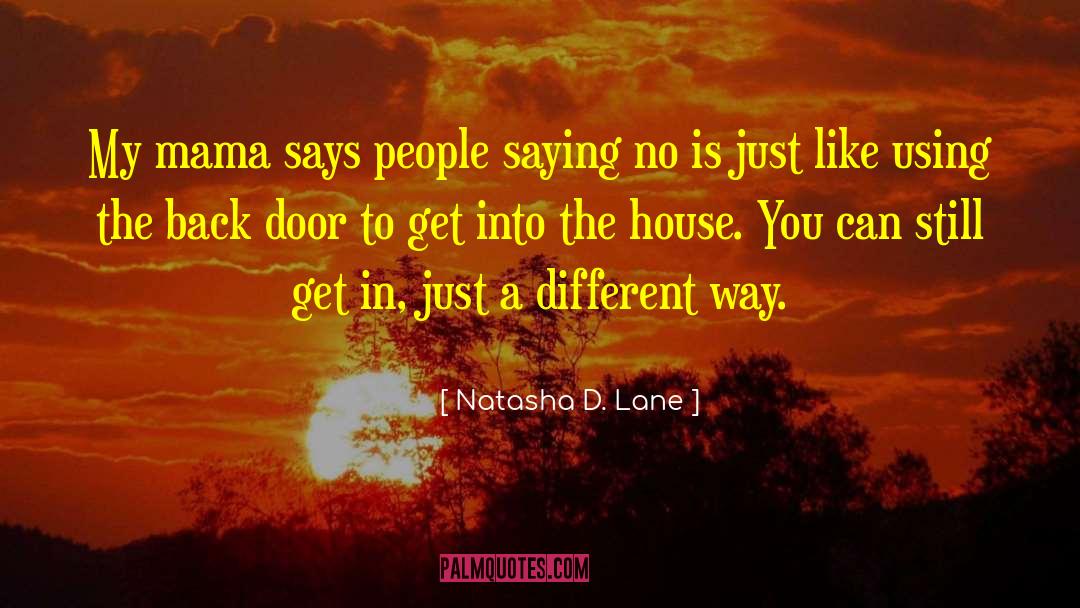 Young Adult Urban Fantasy quotes by Natasha D. Lane