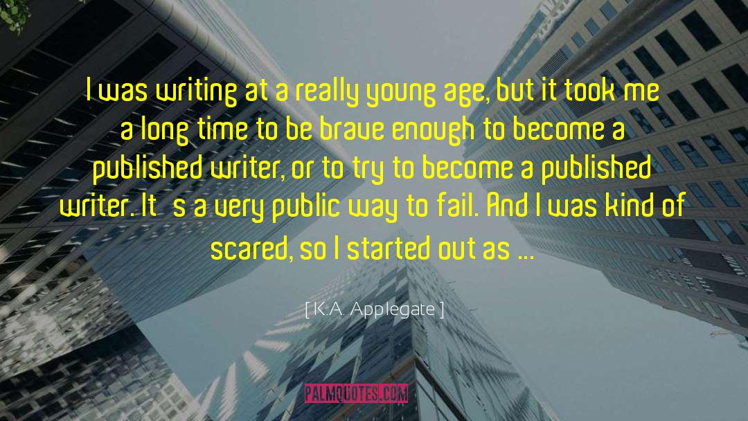 Young Age quotes by K.A. Applegate