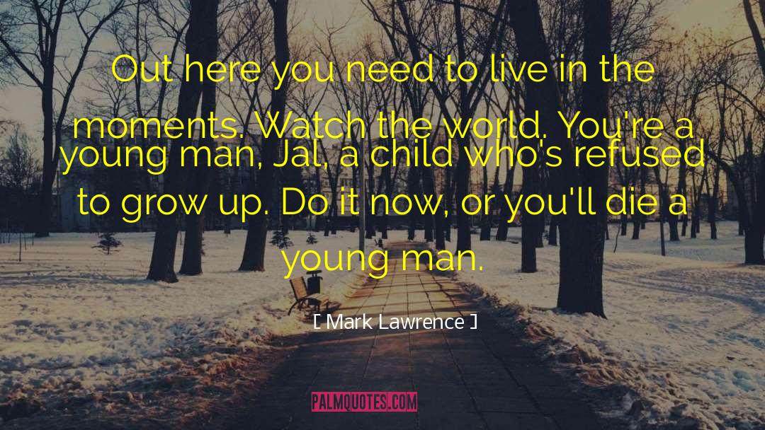 Young Artists quotes by Mark Lawrence