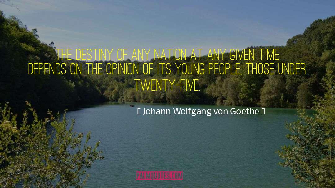 Young At Heart quotes by Johann Wolfgang Von Goethe