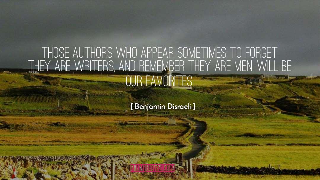 Young Authors quotes by Benjamin Disraeli