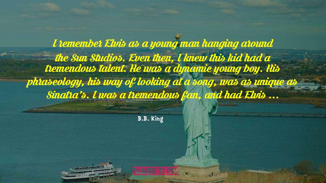 Young Boy quotes by B.B. King
