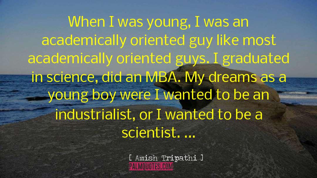 Young Boy quotes by Amish Tripathi