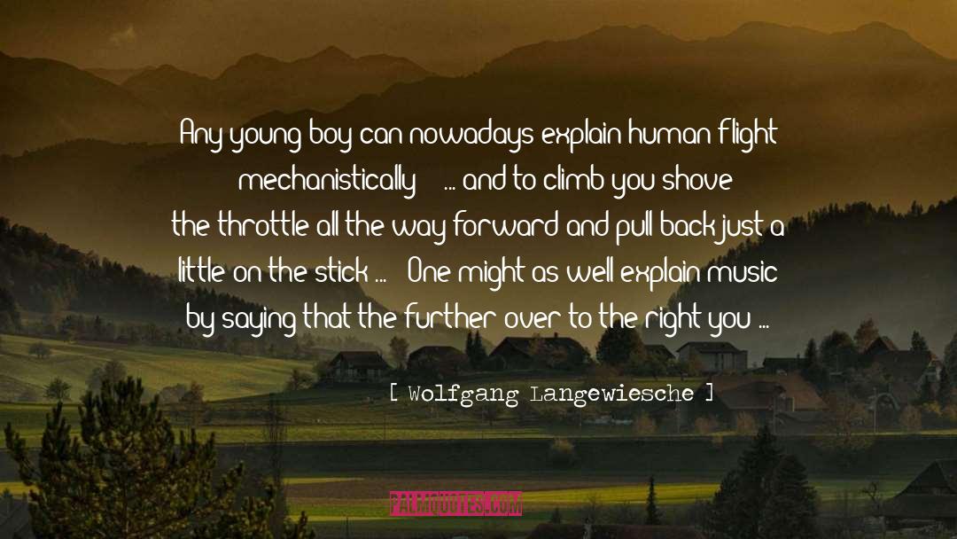 Young Boy quotes by Wolfgang Langewiesche