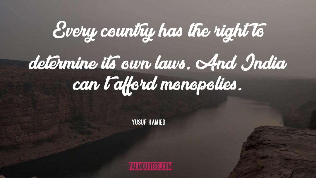 Young Country quotes by Yusuf Hamied