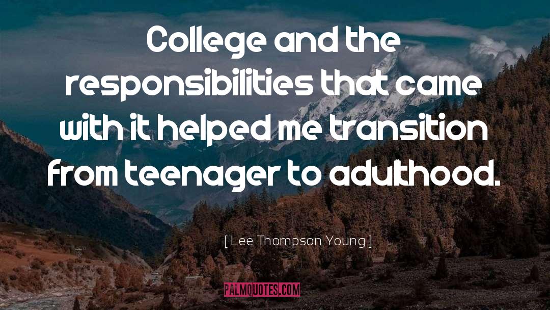 Young Country quotes by Lee Thompson Young