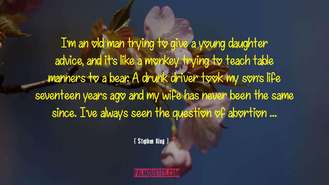 Young Daughter quotes by Stephen King