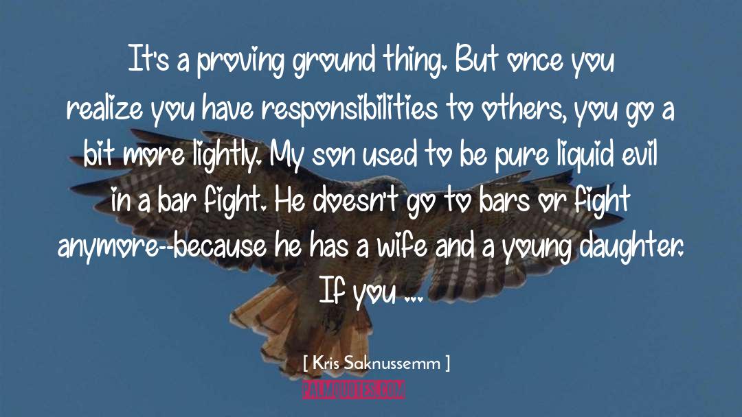 Young Daughter quotes by Kris Saknussemm