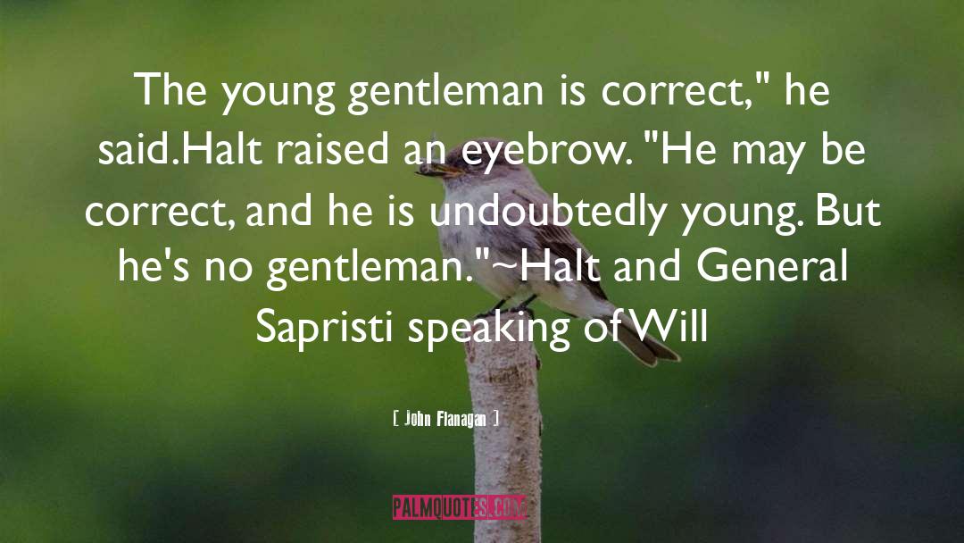 Young Gentlemen quotes by John Flanagan