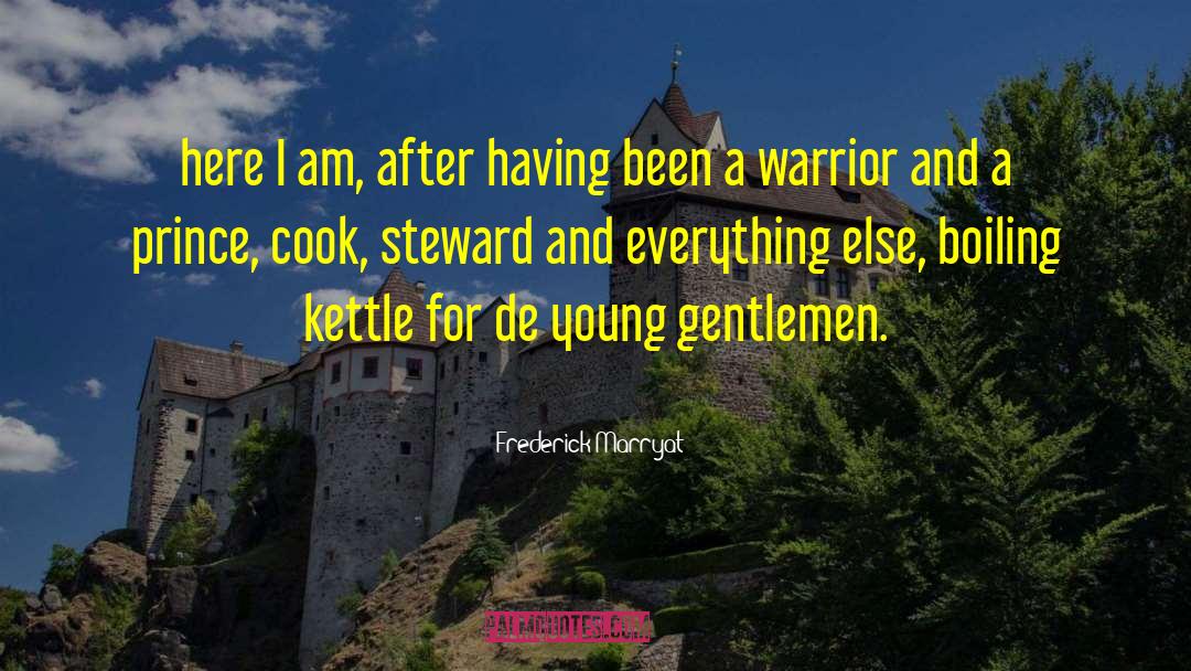 Young Gentlemen quotes by Frederick Marryat