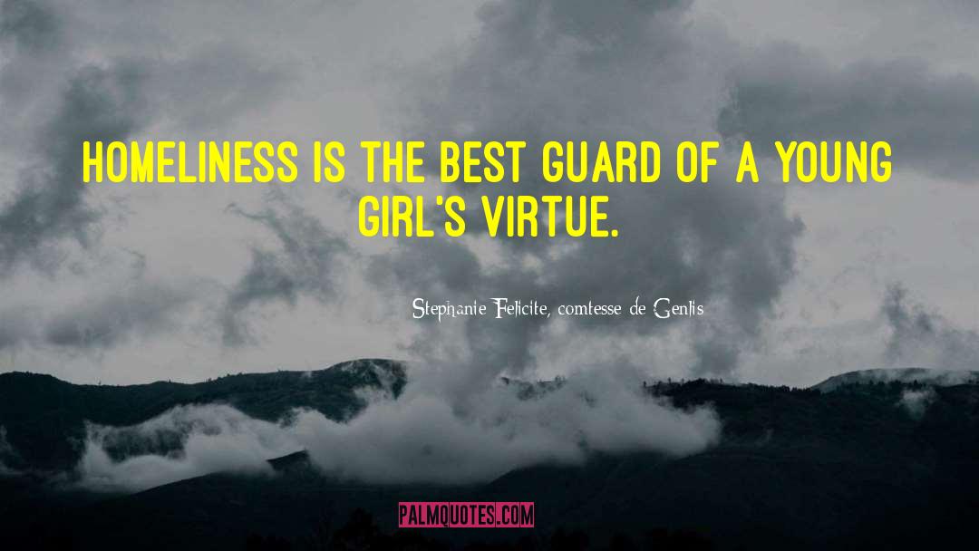 Young Girls quotes by Stephanie Felicite, Comtesse De Genlis