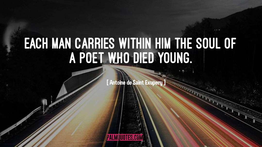 Young Guys quotes by Antoine De Saint Exupery