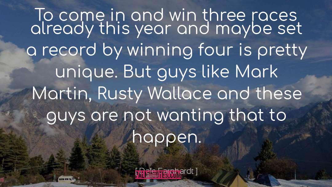 Young Guys quotes by Dale Earnhardt