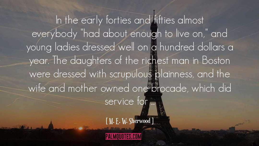 Young Ladies quotes by M. E. W. Sherwood