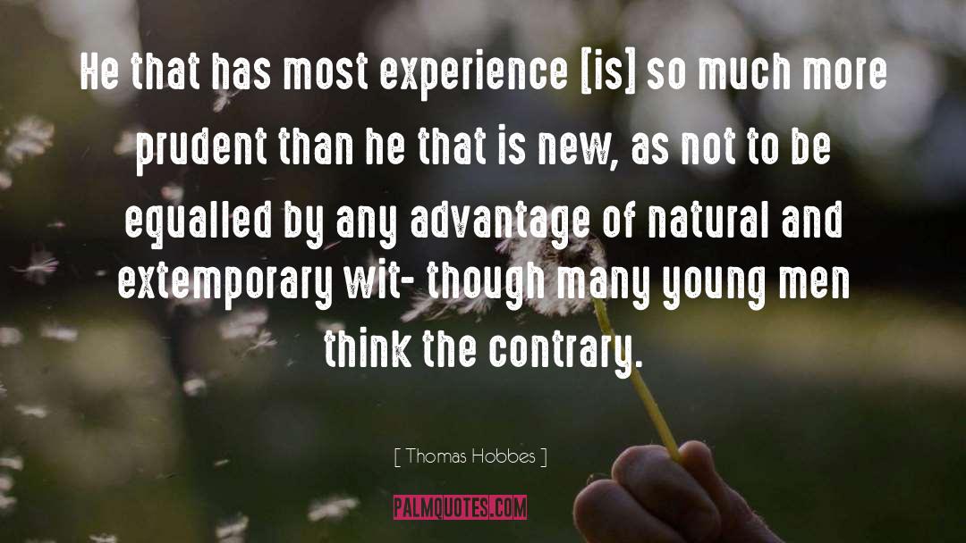 Young Men quotes by Thomas Hobbes