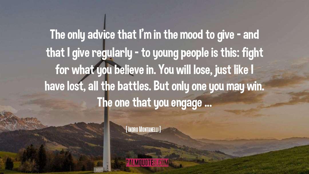Young People quotes by Indro Montanelli