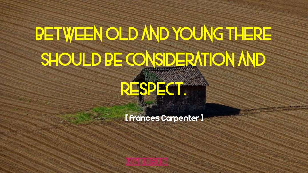 Young Sons quotes by Frances Carpenter