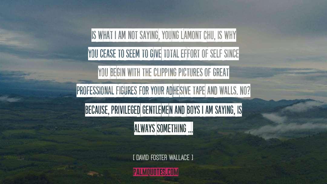 Young Womens quotes by David Foster Wallace