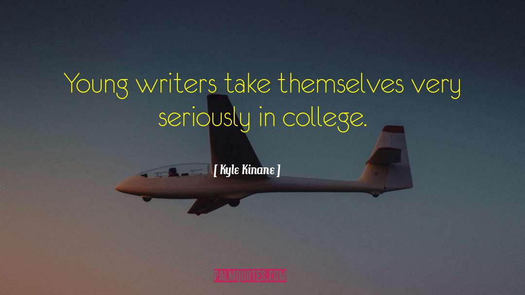 Young Writers quotes by Kyle Kinane
