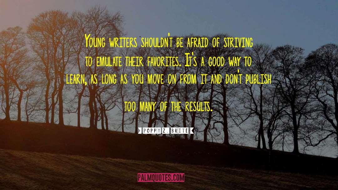 Young Writers quotes by Poppy Z. Brite
