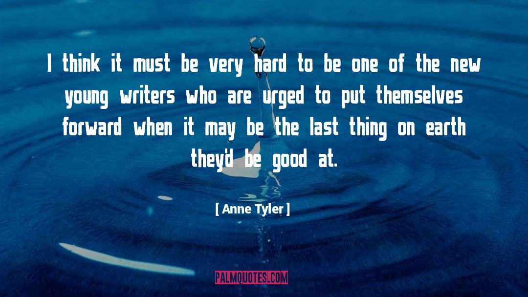 Young Writers quotes by Anne Tyler
