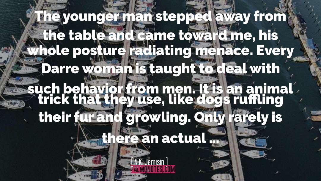 Younger Man quotes by N.K. Jemisin