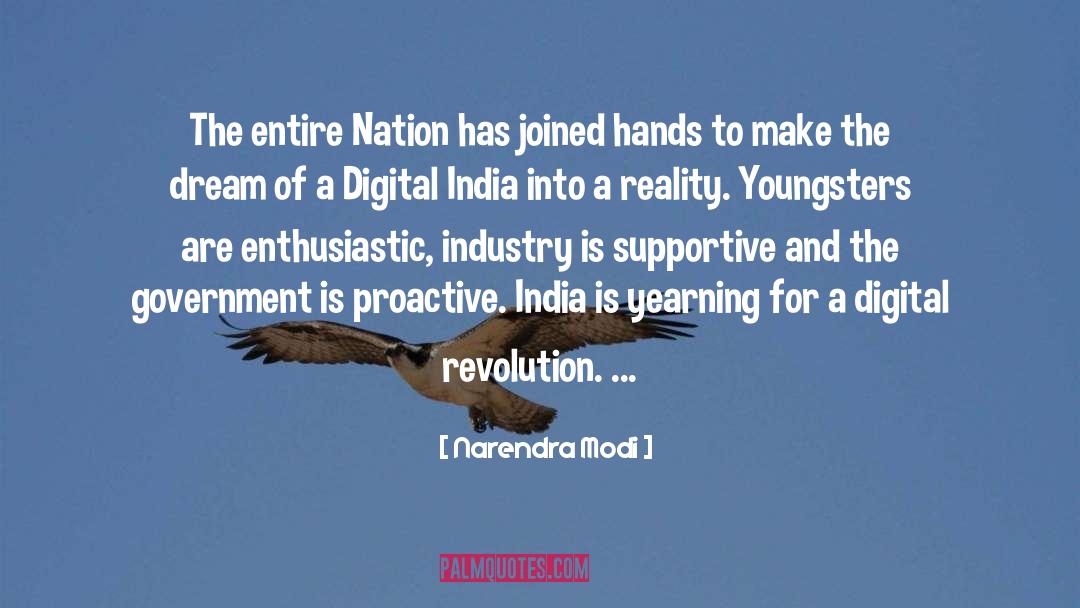 Youngsters quotes by Narendra Modi